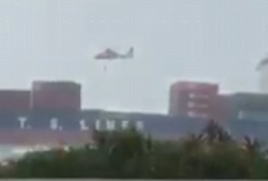 TS Taipei CG helicopter crash