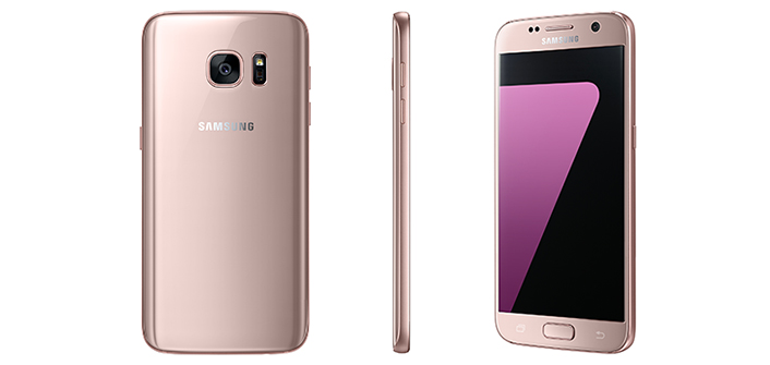 Samsung releases a Pink Gold edition of the Galaxy S7 & S7 edge