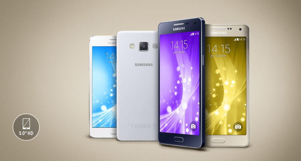 Samsung Galaxy A3, Galaxy A5, and Galaxy A7 are the most demanding smartphones