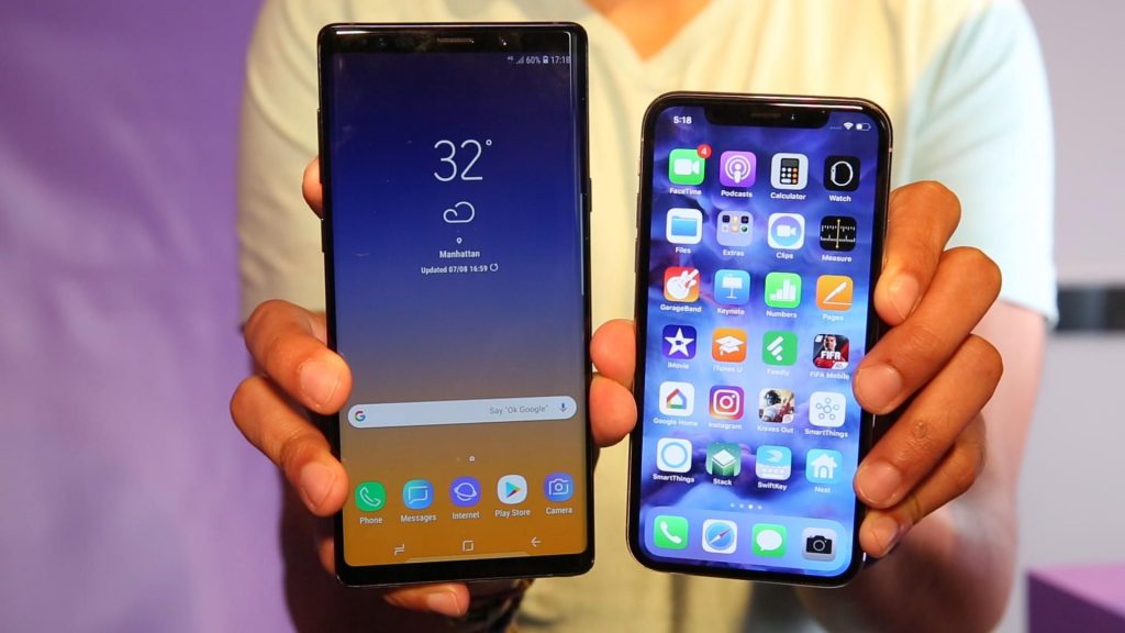 Galaxy Note 9 vs iPhone X; which one is better?