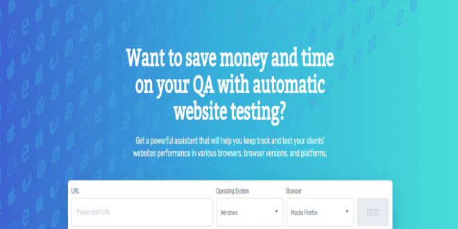 Comparium : Automated Website Testing Tool