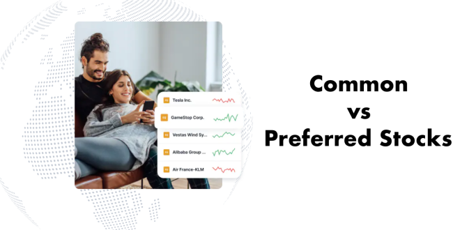 what is the main difference between common and preferred stocks
