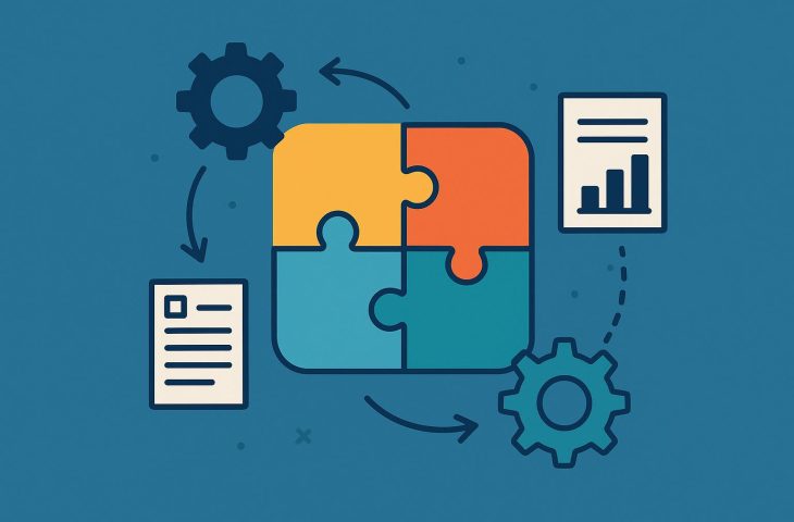 Teamwork and partnership concepts illustrated by interconnected hands joining together