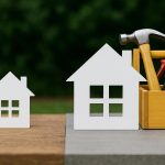 Local contractor discussing home improvement project, showcasing quality over big box installers