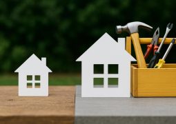 Local contractor discussing home improvement project, showcasing quality over big box installers