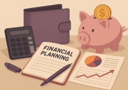 Financial advisor guiding women through first financial planning session with charts and documents