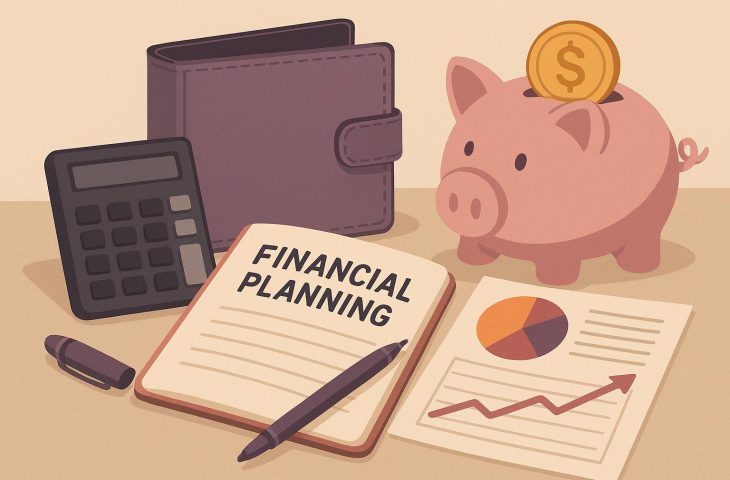 Financial advisor guiding women through first financial planning session with charts and documents