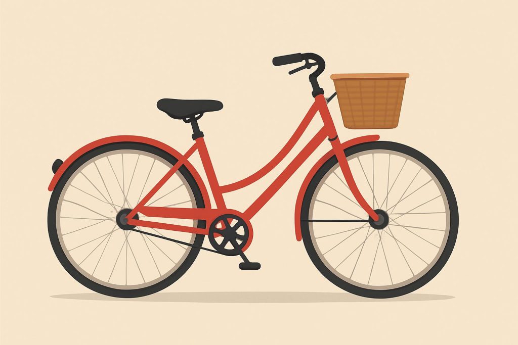 Trendy bicycles and fashionable accessories highlighting modern cycling styles for girls