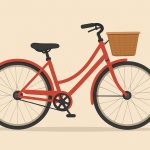 Trendy bicycles and fashionable accessories highlighting modern cycling styles for girls