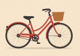 Trendy bicycles and fashionable accessories highlighting modern cycling styles for girls