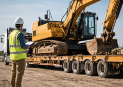 Image 1 of Heavy Equipment Logistics: What Every Construction Project Manager Needs to Know